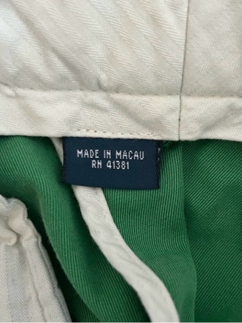 VTG 90s Polo Ralph Lauren Green Martini Shaker Embroidered Chino Pants 34x32 - Picture 7 of 14